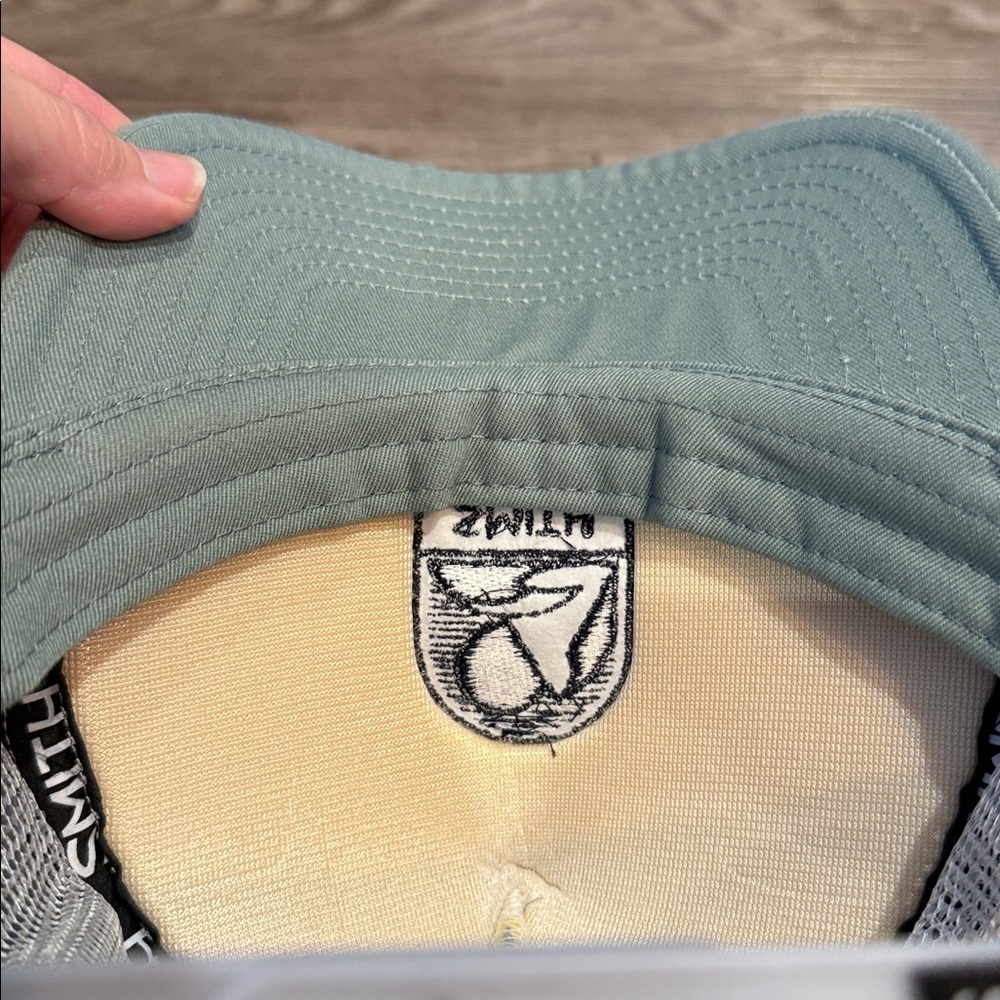 Smith Optics The Throwback Green Snap Back Hat Cap - image 7